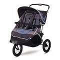 Suburban Safari Double Jogging Stroller (Blue/Grey)