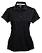 Adidas Ladies' ClimaLite Basic Piqué Performance Polo (Black) (X-Large)