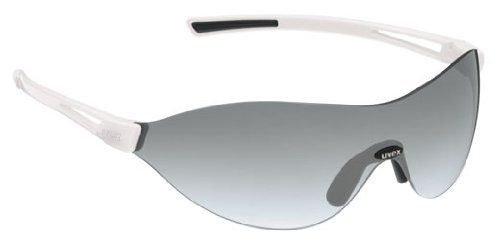 Uvex Radbrille sport shield small white/smoke Fahrradbrille Sonnenbrille Radbrille Fahrradbekleidung, S5314218816
