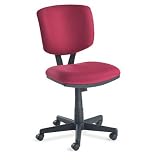 HON COMPANY Volt Series Task Chair w/Synchro-Tilt, Polyester, Burgundy Upholstery