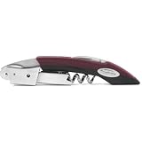 Trudeau Double Lever Corkscrew in Burgundy