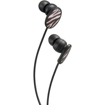 JVC HAFXP3ZT Fashionista Headphone (Zebra)
