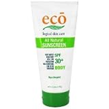 Eco Logical All Natural Sunscreen for Body SPF30+ 