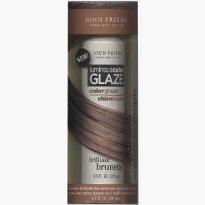 John Frieda Brilliant Brunette Luminous Color Glaze, 6.5 oz Amber to Maple