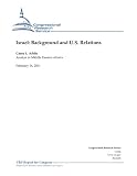 Israel: Background and U.S. Relations - CRS Report