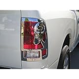 Big Horns Tail Light Covers For Dodge ~ Ram Pickup ~ 2010-2012 ~ Chrome ABS ~ 2500... by VTech