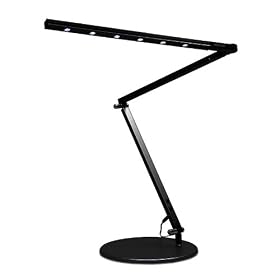 Z-Bar High Power LED Lamp- Metallic Black/Cool
