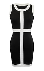 Ponte Stretchy Fitted Cocktail Above the Knee Sleeveless Evening Dress/Wedding Dress 