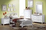 Beautiful San Marino Twin Bed/Nightstand/Mirror/Dresser