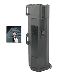 Nalpak Hard Plastic Tripod Case with Lock & Wheels by Tuffpak, 12 Diameter, for 43 - 48 Long Video Tripods.