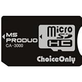 ChoiceOnly microSD to MS Pro Duo変換アダプターmicroSDHC8GB対応・1ヶ月保証 CA-3000