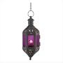 Purple Moroccan Candle Lantern