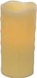 Pack of 6 Battery Operated Flameless LED "Wax Dripping" Pillar Candles 6"