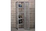 Hallowell Welded Visible Storage Locker 18-3/4X21X74-3/4