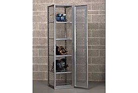 Hallowell Welded Visible Storage Locker 18-3/4X21X74-3/4