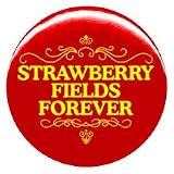 1 Beatles Strawberry Fields Forever Button/Pin
