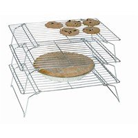 Fox Run Stackable 10-Inch by 14-Inch Cooling Rack Set