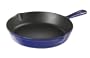 10" Blue Porcelain Enameled Cast Iron Non-Stick Fry Pan