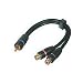 Produkt-Bild: High-Quality Y-Adapter Y-2B 20cm Cinch 1xStecker a
