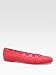 Women's Gucci Etretat Rubber Flats - Pink