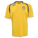 Sweden 08/09 Home Soccer Jersey