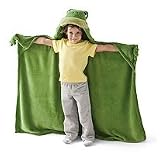 Cuddly Creatures Frog Kids Blanket Throw 36 X 50 Inches