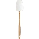 Le Creuset Silicone Small Spatula Spoon, White