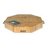 John Boos 18 by 3-Inch Octagonal Culinary Block with Pan by John Boos