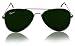 CAMERII Glossy Black Aviator Sunglasses (SA59) RS.519.00