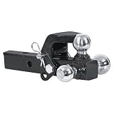 Buyers Tri-Ball Hitch with Pintle - Chrome, Model# 1802279