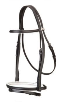 Stubben Flash Caveson Pad Bridle Full Ebony