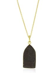 Lena Skadegard "Pantheon" Antique Buddha of Non-Judgment Pendant Necklace in 18k Gold Pendant Necklace