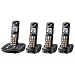 PANASONIC Panasonic Dect 6.0 4-Handset Cordless Phone with Answering Machine (KX-TG6434T) - PAN6434B