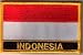 Country Flag Embroidered Patch T9 - Indonesia