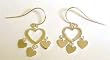 Sterling Silver Hoop Earrings (Rodium Plated)