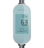 Amphiro A1 Self Monitoring Water & Energy Smart Meter for Shower, amphiro-a1-s004, White/Blue