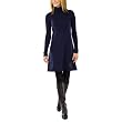 Merona&reg; Collection Womens Merino Wool Turtleneck Sweater Dress - Blue