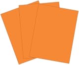 Roselle Vibrant Construction Paper, 50ct, Orange (CON1591250)