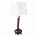 Corpus Wooden Table Lamp in Dark Walnut
