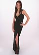 BCBG Black Evening Gown Designer Dress Small or Medium
