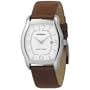 Mens Fossil ARKITEKT Brown Leather Date Large Watch FS2956