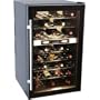 Haier HVTB40DPABS 40-Bottle Thermal-Electric Dual-Zone Wine Cellar