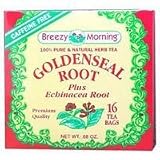 Breezy Morning Teas - Goldenseal with Echinacea 25 Bag