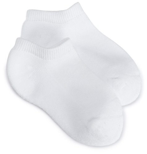 Jefferies Socks Boys 8-20  Seamless Toe Athletic Low Cut, 6-pack White, 8-9