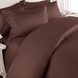800 Thread Count Egyptian Cotton 800TC Pillow Case Set, Queen, Chocolate Solid 800 TC