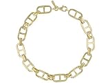 14KT TEXTURED AND POLISHED DESIGNER BRACELET