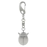 Geneva Platinum Ladybug Keychain Watch