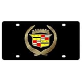 Cadillac Logo License Plate by Eurosport Daytona