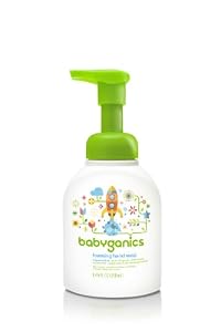 BabyGanics Foaming Hand Soap, Unscented, 8.45-Fluid Ounce Bottles (Pack of 2), Packaging May Vary