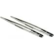 2 Fiber Tip Tweezers Glass Bead Pick Up Beading Tools